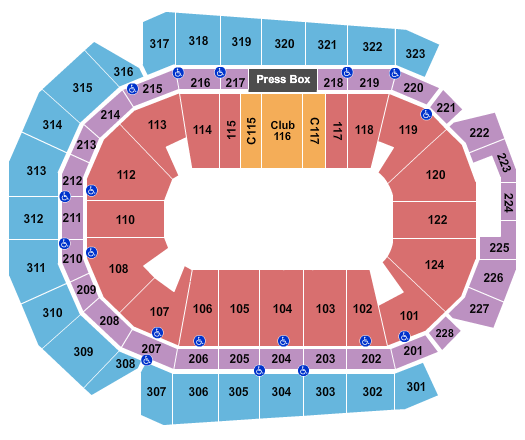 Wells Fargo Arena Monster Jam Seating Chart